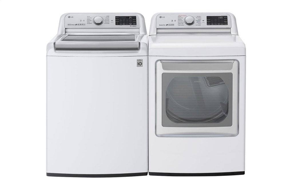 Lg DLGX7801WE 7.3 Cu.Ft. Smart Wi-Fi Enabled Gas Dryer With Turbosteam™