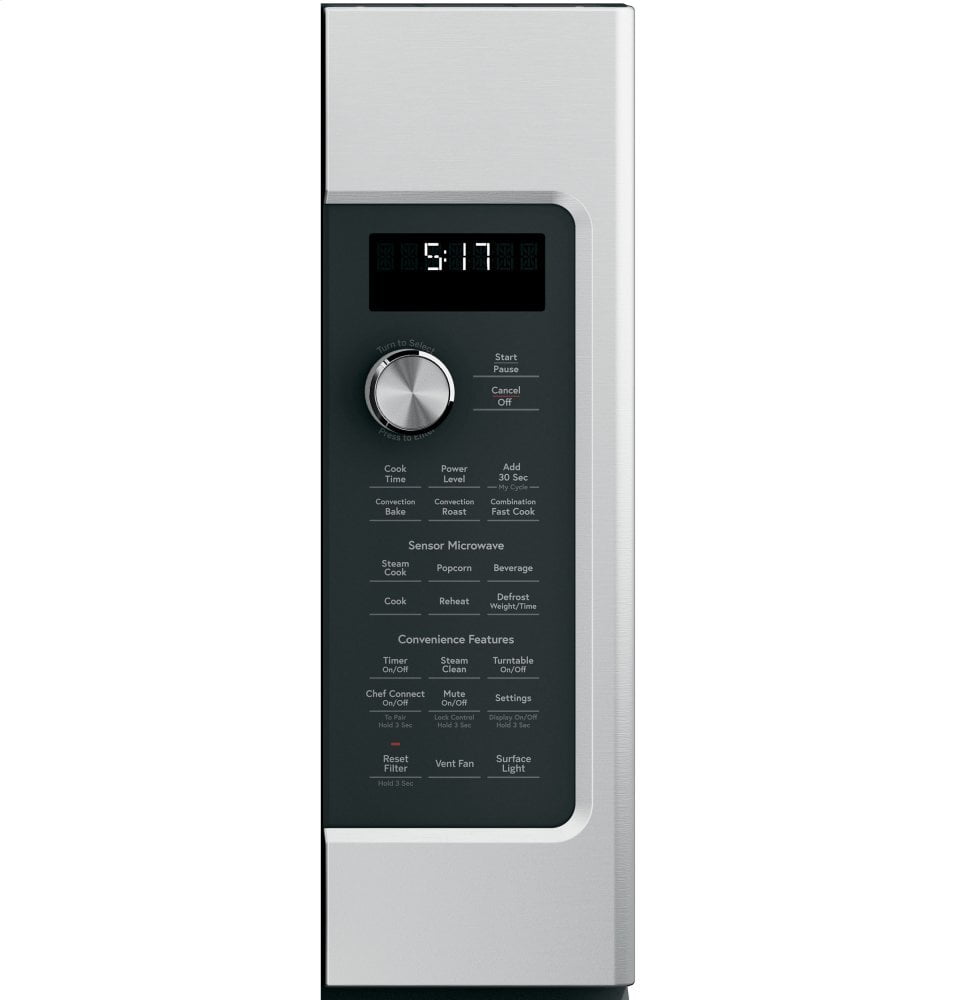 Cafe CVM517P2MS1 Café 1.7 Cu. Ft. Convection Over-The-Range Microwave Oven