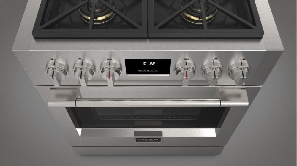 Fulgor Milano F6PGR304S2 30" All Gas Pro Range