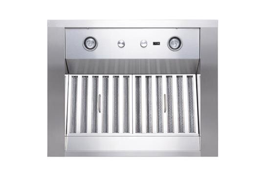 Best Range Hoods WP28M36SB Wp28 - 36" Stainless Steel Pro-Style Range Hood With 300 To 1650 Max Cfm Internal/External Blower Options