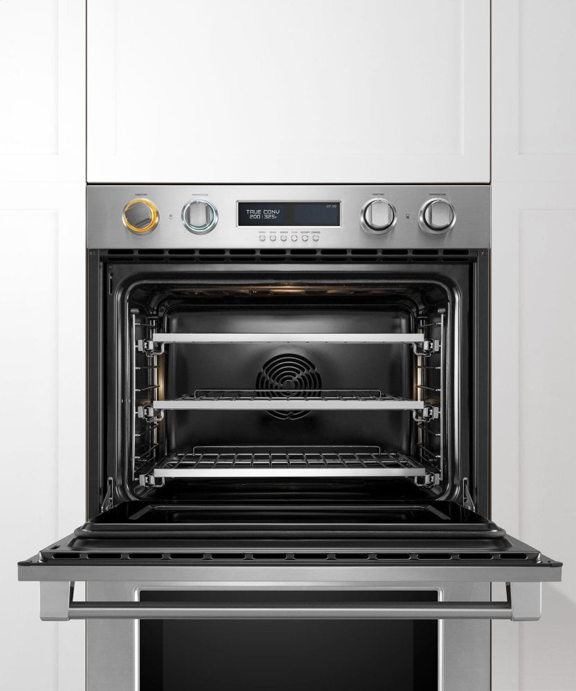 Fisher & Paykel WODV230N Double Oven, 30", 10 Function, Self-Cleaning