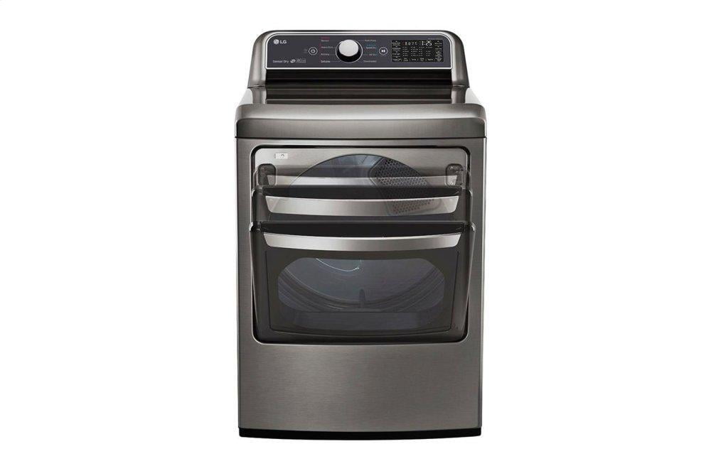 Lg DLG7301VE 7.3 Cu. Ft. Smart Wi-Fi Enabled Gas Dryer With Sensor Dry Technology
