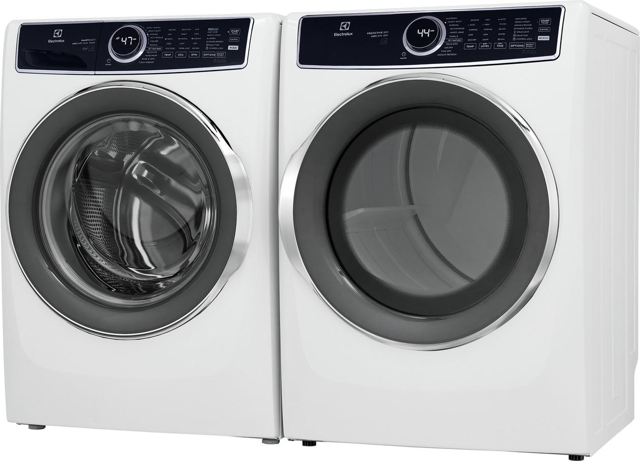 Electrolux ELFG7637BW Electrolux Front Load Perfect Steam™ Gas Dryer With Luxcare® Dry And Instant Refresh ™ 8.0 Cu. Ft.