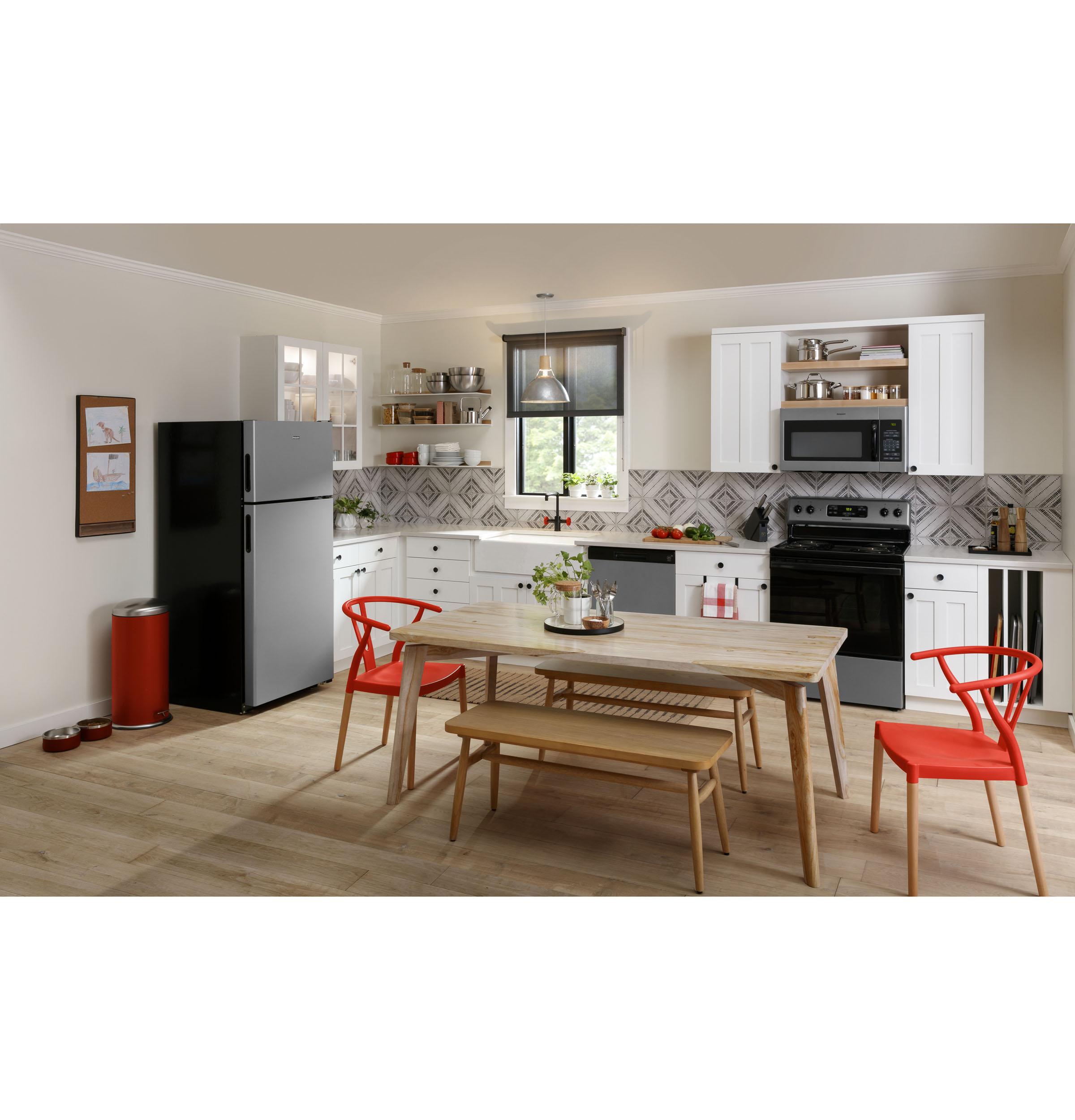 Hotpoint RVM5160MPSA Hotpoint® 1.6 Cu. Ft. Over-The-Range Microwave Oven