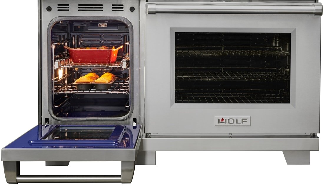 Wolf DF48450FSP 48" Dual Fuel Range - 4 Burners And French Top