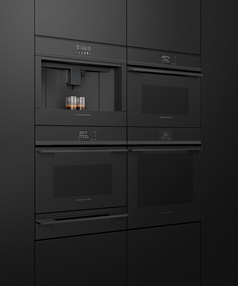 Fisher & Paykel OS24NDBB1 Combination Steam Oven, 24", 9 Function