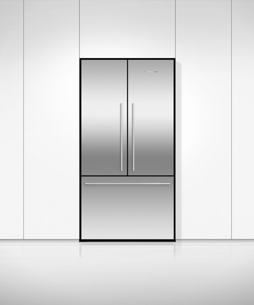 Fisher & Paykel RF201ADX5N Freestanding French Door Refrigerator Freezer, 36", 20.1 Cu Ft