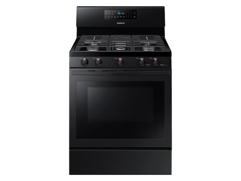 Samsung NX58T5601SB 5.8 Cu. Ft. Freestanding Gas Range With Convection In Black