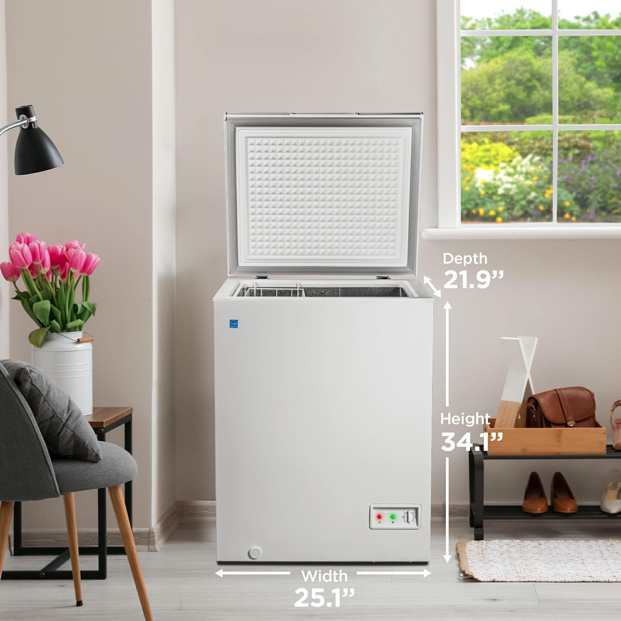 Danby DCF050A5WDB Danby 5.0 Cu. Ft. Square Model Chest Freezer Doe