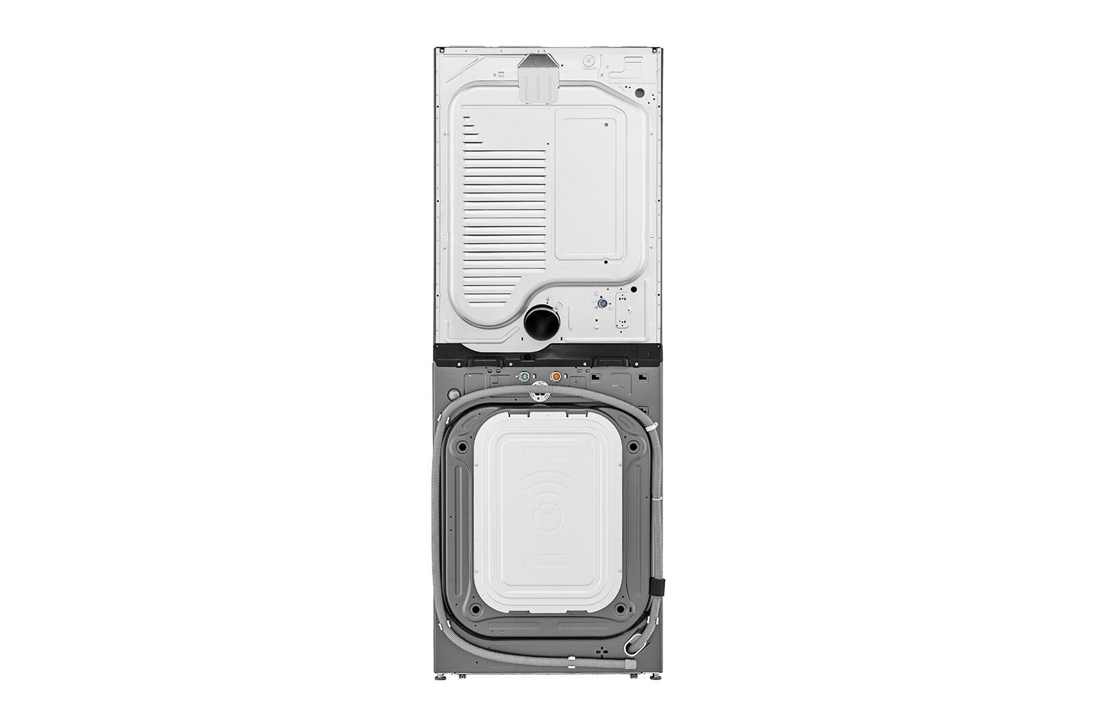 Lg WSEX200HNA Lg Studio Single Unit Front Load Washtower™ With Center Control™ 5.0 Cu. Ft. Washer And 7.4 Cu. Ft. Electric Dryer