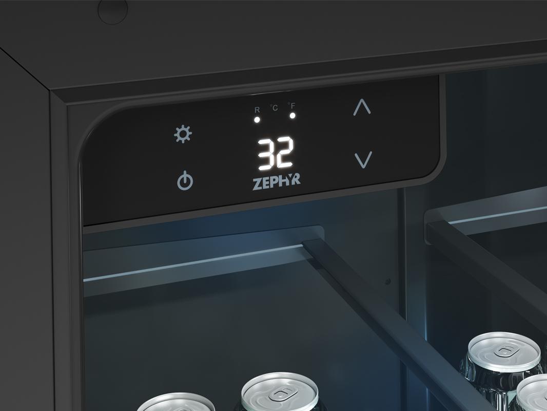 Zephyr PRKB24C01ASOD 24" Outdoor Kegerator & Beverage Cooler