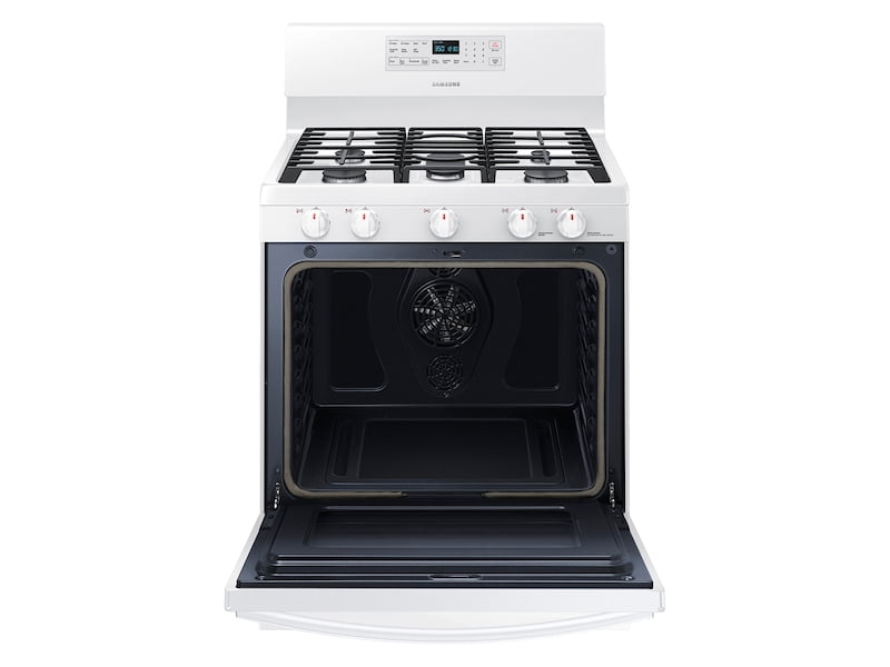 Samsung NX58T5601SW 5.8 Cu. Ft. Freestanding Gas Range With Convection In White