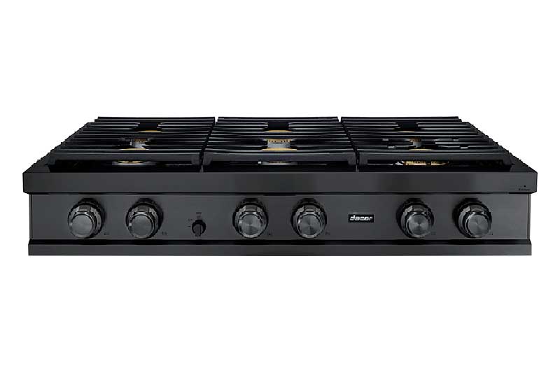 Dacor DTT48M876LM 48" Rangetop, Graphite Stainless Steel, Natural Gas