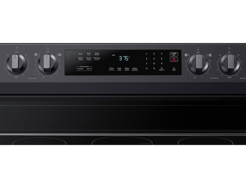 Samsung NE63A6311SG 6.3 Cu. Ft. Smart Freestanding Electric Range With Rapid Boil™ & Self Clean In Black Stainless Steel