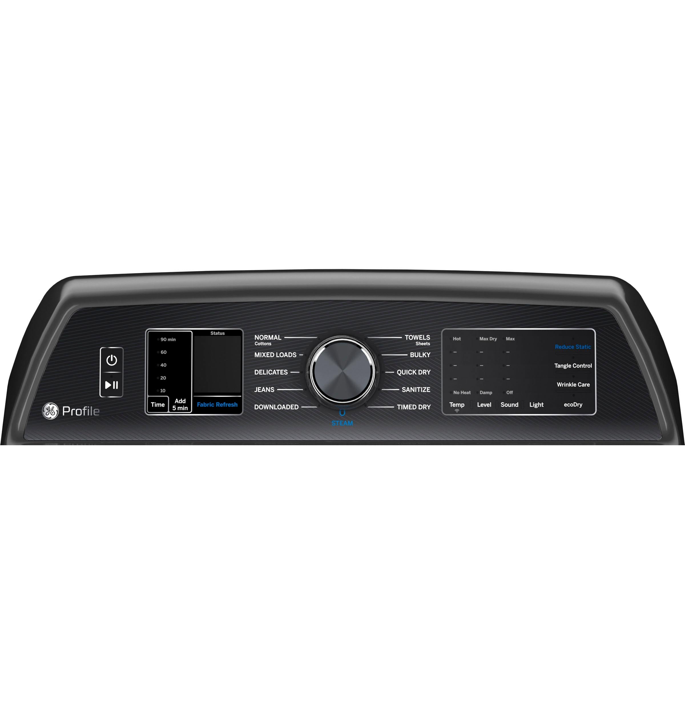 Ge Appliances PTD90GBPTDG Ge Profile™ 7.3 Cu. Ft. Capacity Smart Gas Dryer With Fabric Refresh