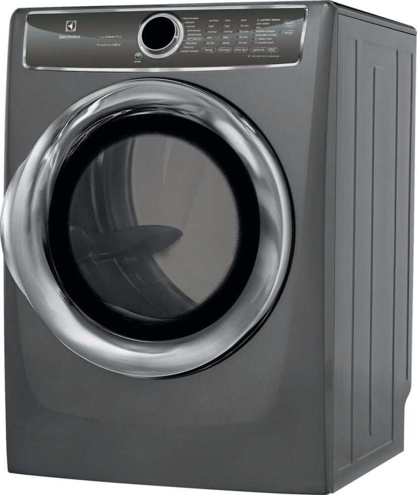 Electrolux EFMG627UTT Front Load Perfect Steam™ Gas Dryer With Predictivedry™ And Instant Refresh - 8.0. Cu. Ft.