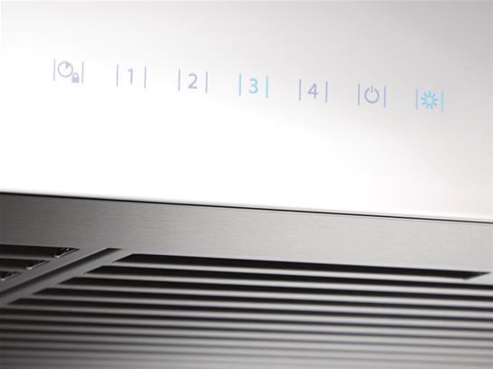 Best Range Hoods WCB3I36SBW Ispira 36-In. 650 Max Cfm Stainless Steel Chimney Range Hood With Purled™ Light System And White Glass