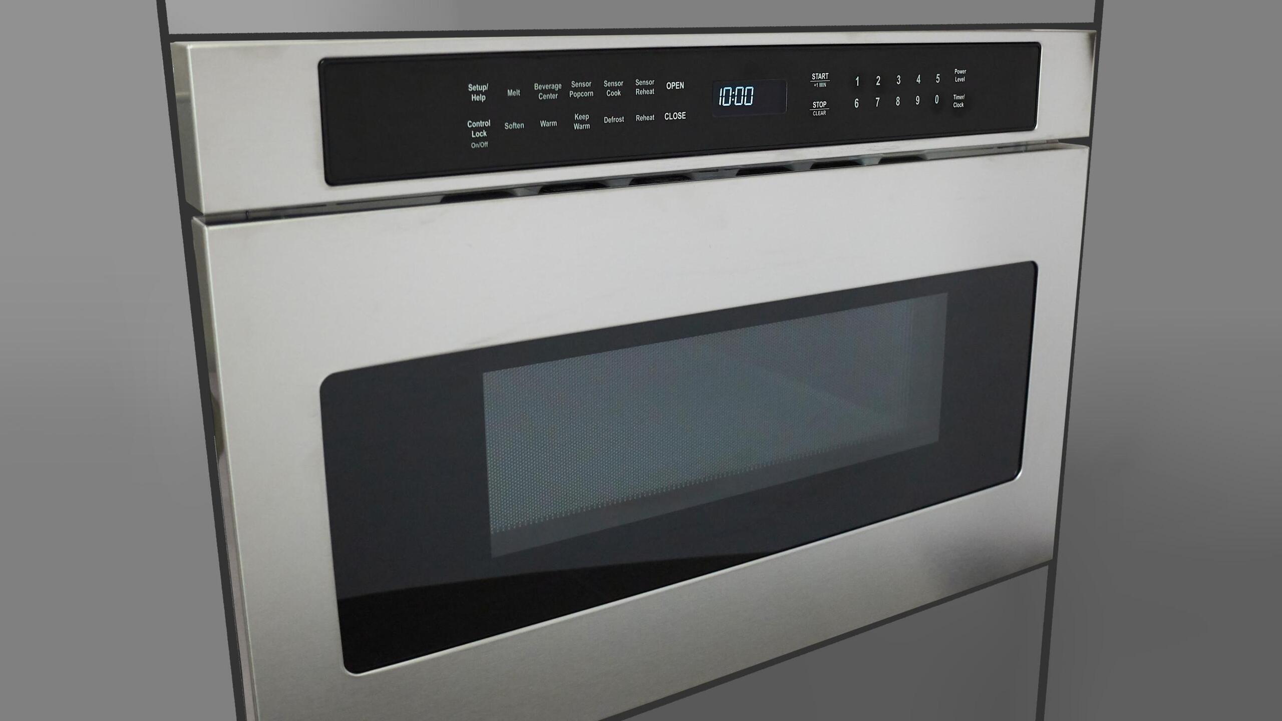Fulgor Milano F7DMW24S2 24" Drawer Microwave - Stainless Steel