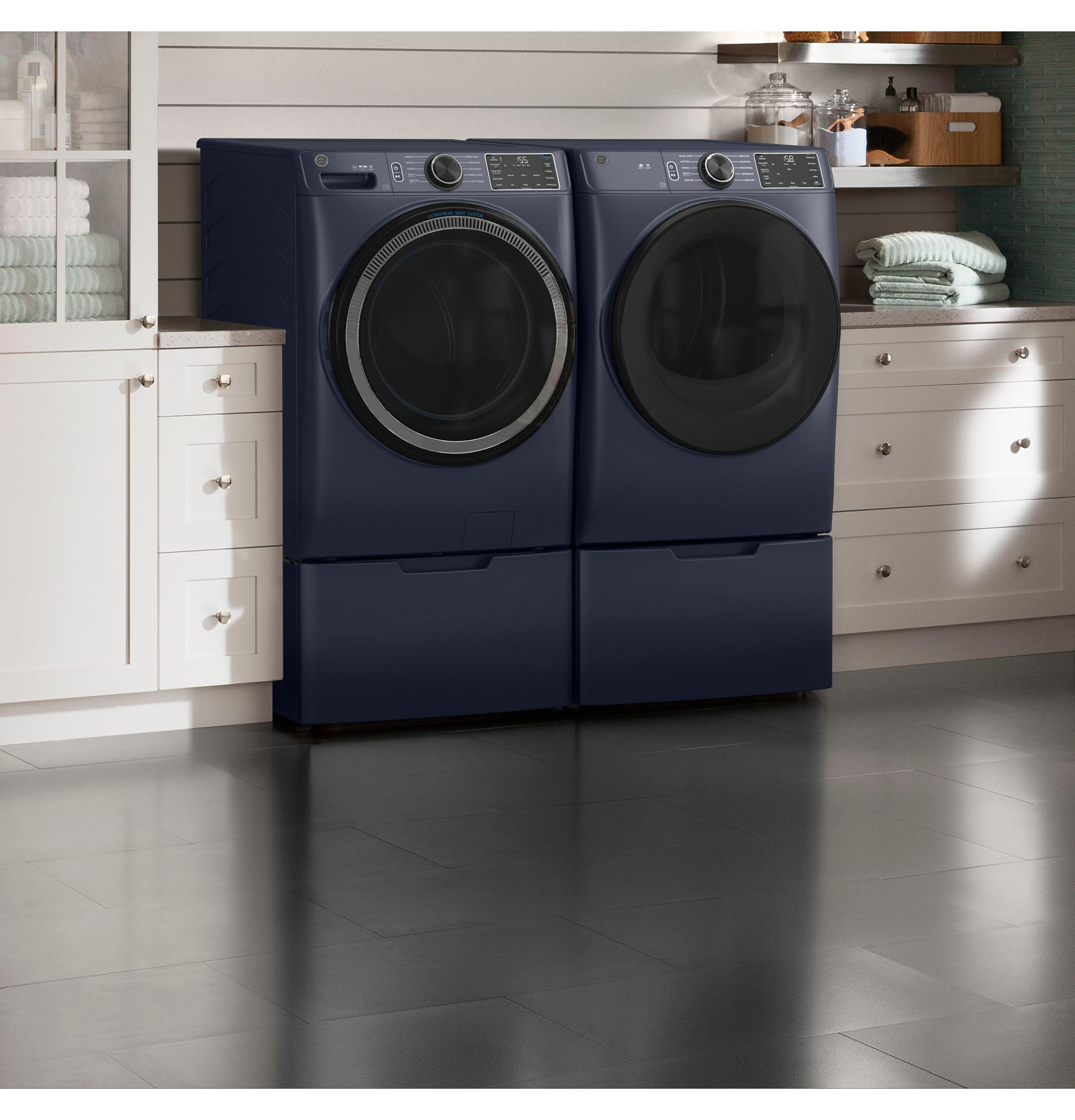 Ge Appliances GFD55GSPRRS Ge® 7.8 Cu. Ft. Capacity Smart Front Load Gas Dryer With Sanitize Cycle