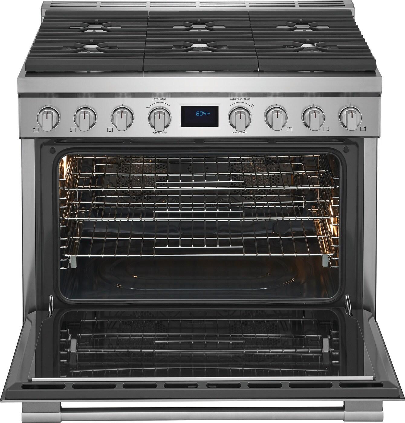 Frigidaire PCFD3668AF Frigidaire Professional 36'' Dual-Fuel Freestanding Range
