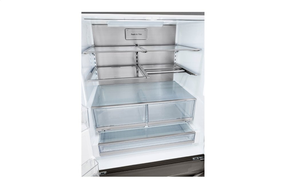 Lg LRFXC2416D 24 Cu. Ft. Smart Wi-Fi Enabled Counter-Depth Refrigerator With Craft Ice™ Maker