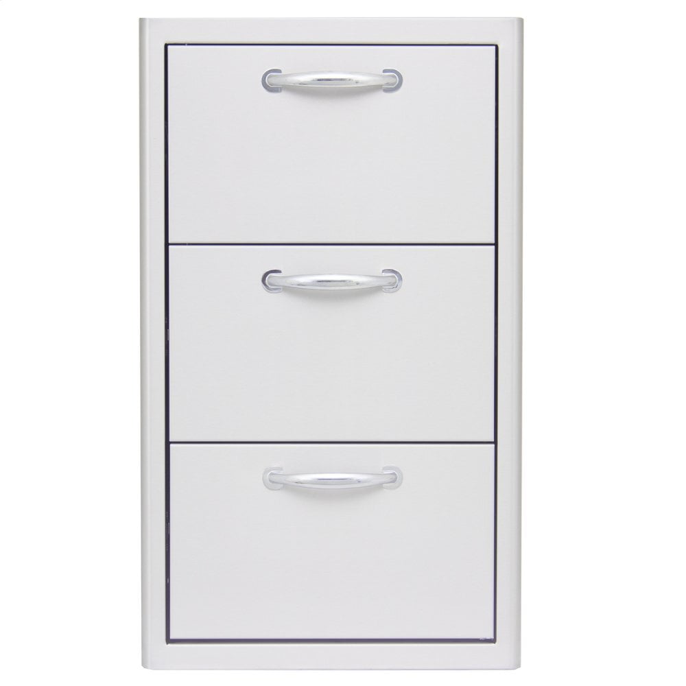 Blaze Grills BLZDRW3R Blaze 16 Inch Triple Access Drawer