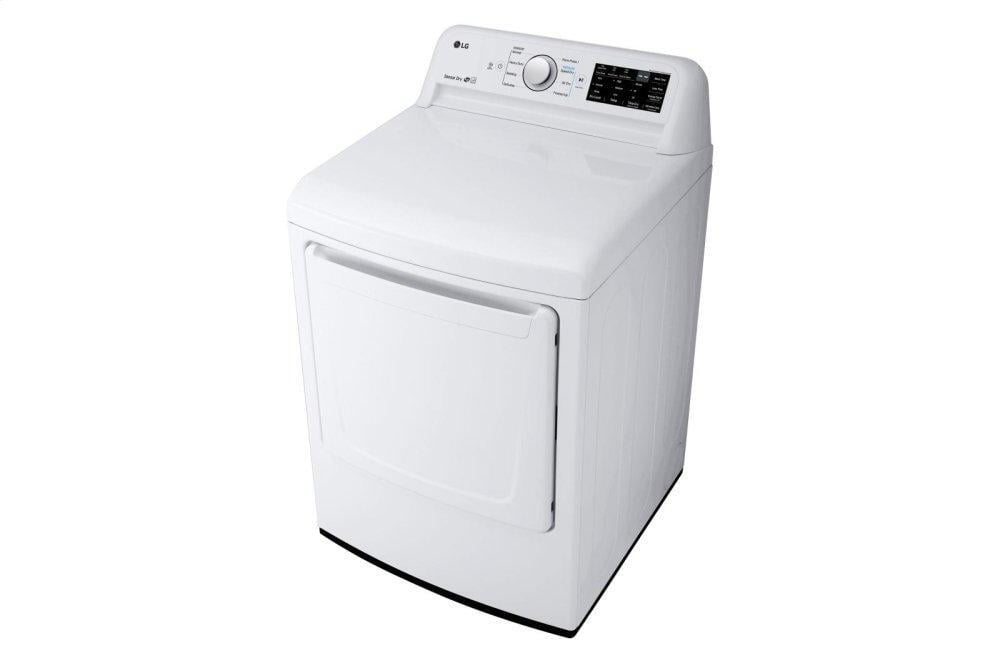 Lg DLG7101W 7.3 Cu. Ft. Gas Dryer With Sensor Dry Technology