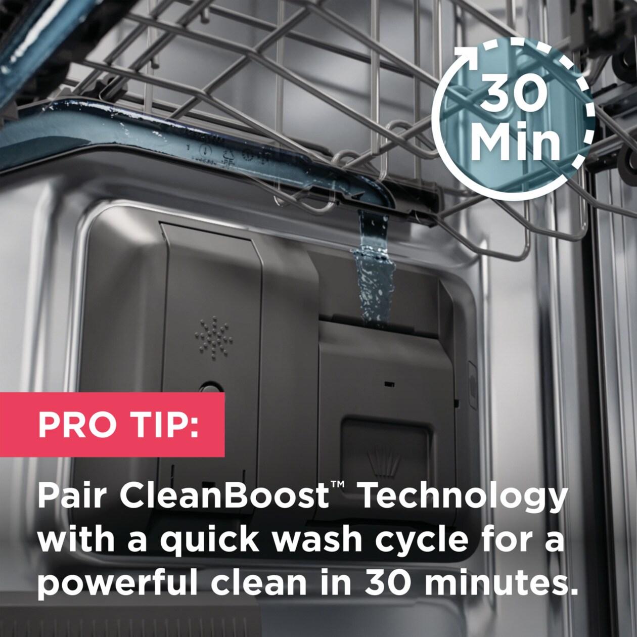 Frigidaire PDSH4816AF Frigidaire Professional 24" Stainless Steel Tub Built-In Dishwasher With Cleanboost™