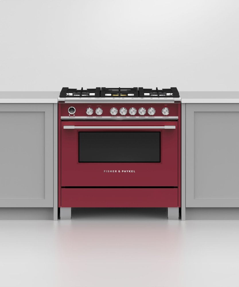 Fisher & Paykel OR36SCG6R1 Dual Fuel Range, 36