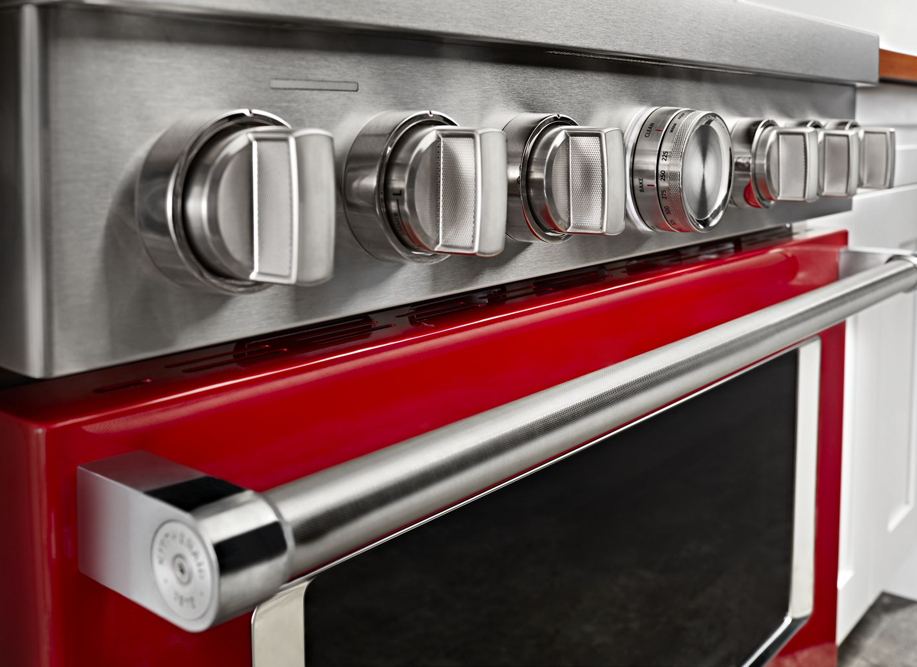 Kitchenaid KFGC506JPA Kitchenaid® 36'' Smart Commercial-Style Gas Range With 6 Burners - Passion Red
