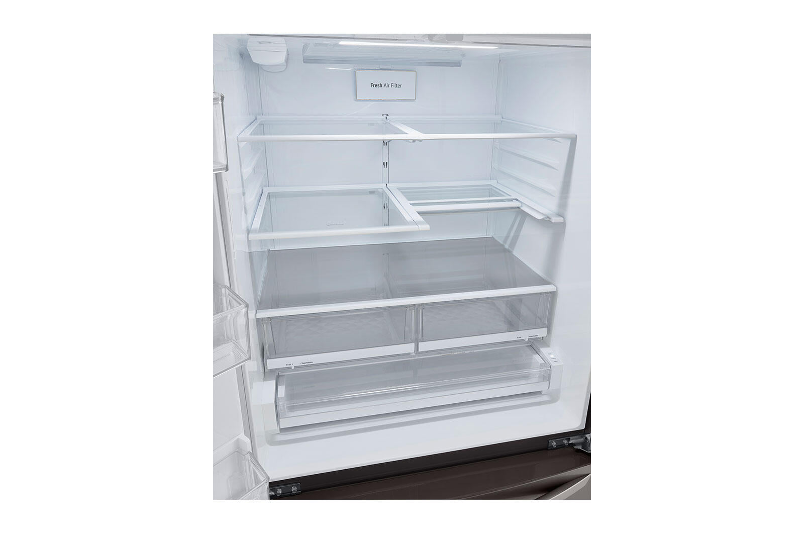 Lg LRMXC2206D 22 Cu Ft. Smart Counter Depth Double Freezer Refrigerator With Craft Ice™