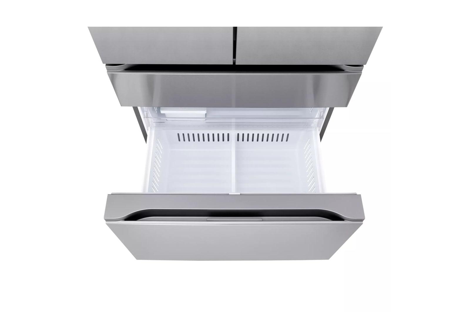 Lg LF30S8210S 30 Cu. Ft. Smart Standard-Depth Max™ 4-Door French Door Refrigerator With Full-Convert Drawer™