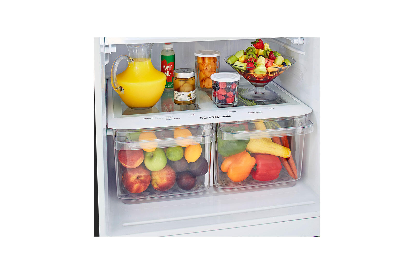 Lg LTCS20020B 20 Cu. Ft. Top Freezer Refrigerator