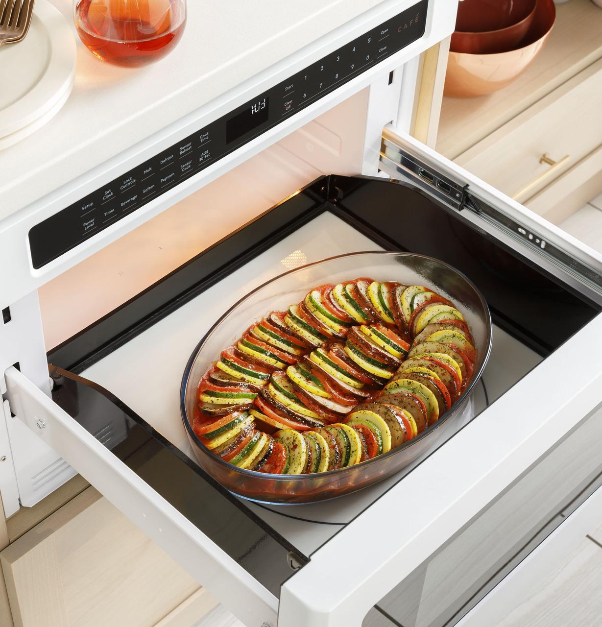 Cafe CWL112P4RW5 Café™ Built-In Microwave Drawer Oven
