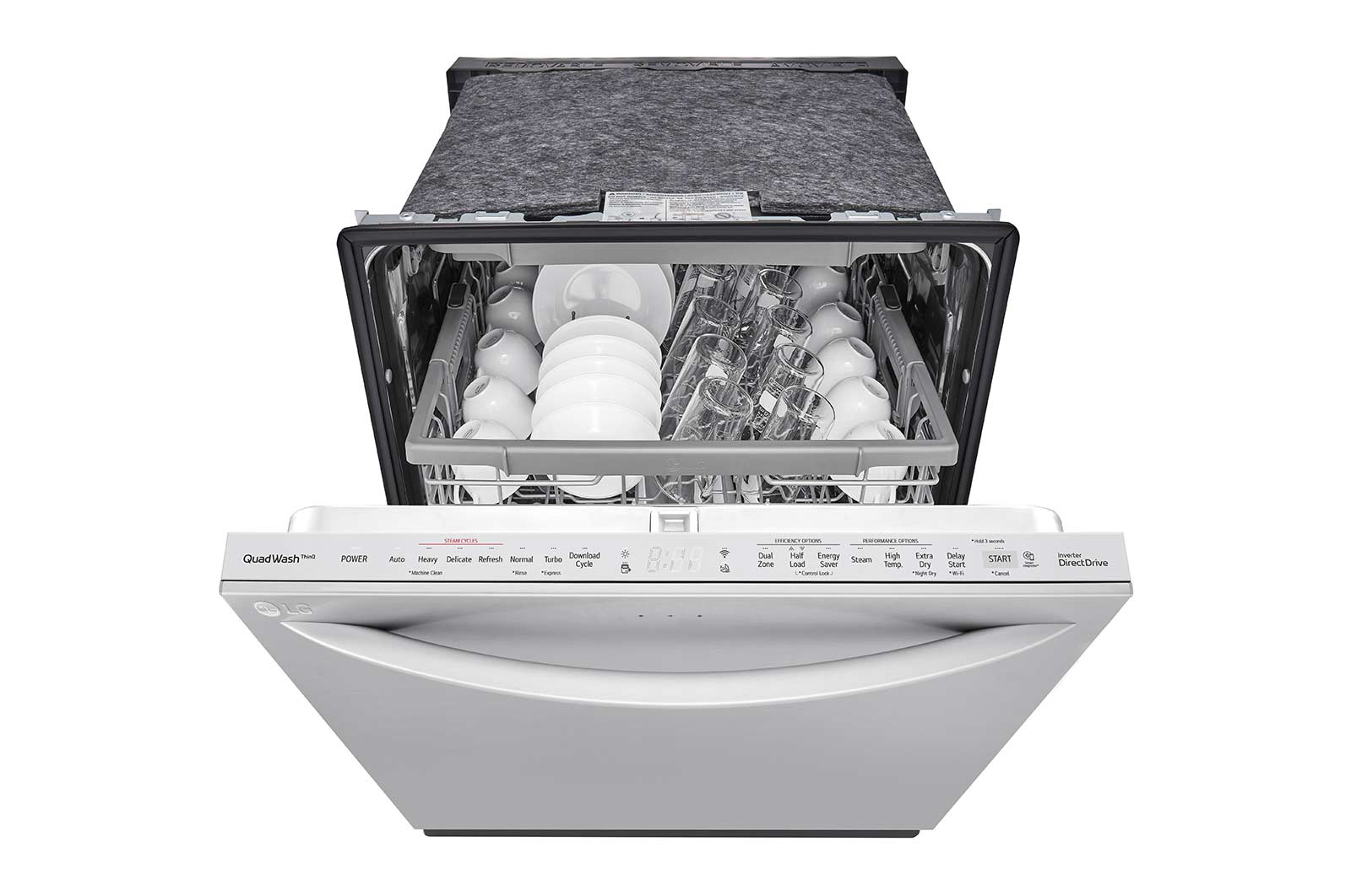 Lg LDTS5552S Top Control Smart Dishwasher With Quadwash™
