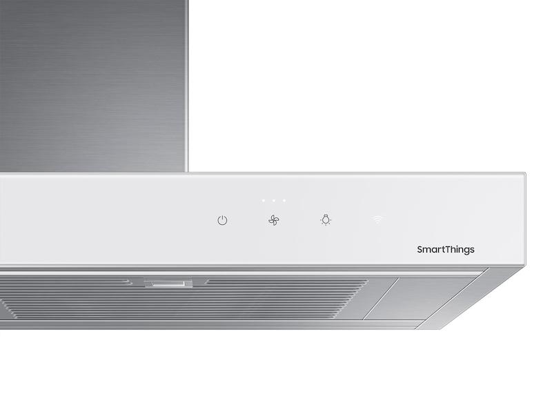 Samsung NK30CB600W12 30" Bespoke Smart Wall Mount Hood In Clean White