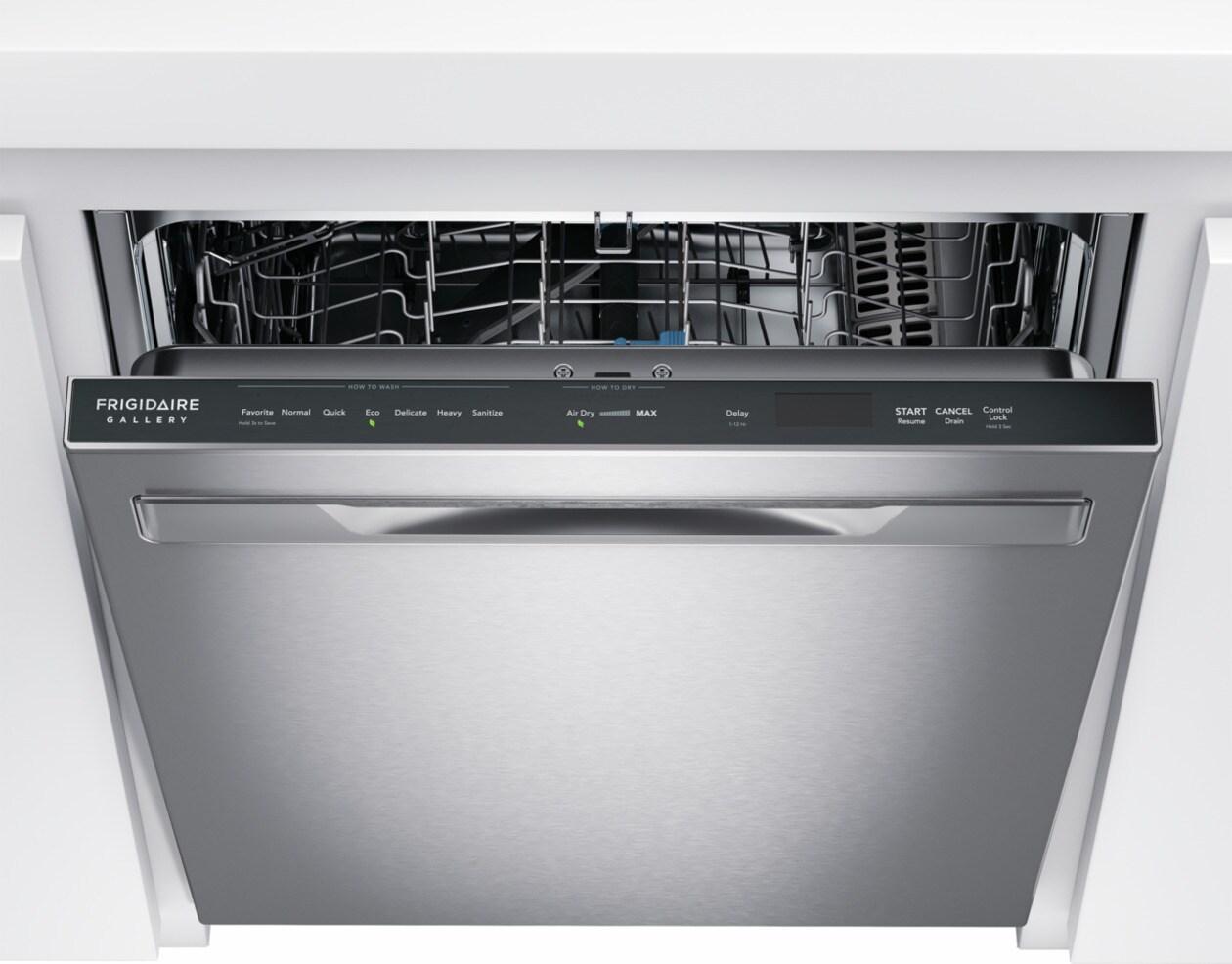 Frigidaire GDSP4715AF Frigidaire Gallery 24" Stainless Steel Tub Built-In Dishwasher With Cleanboost™