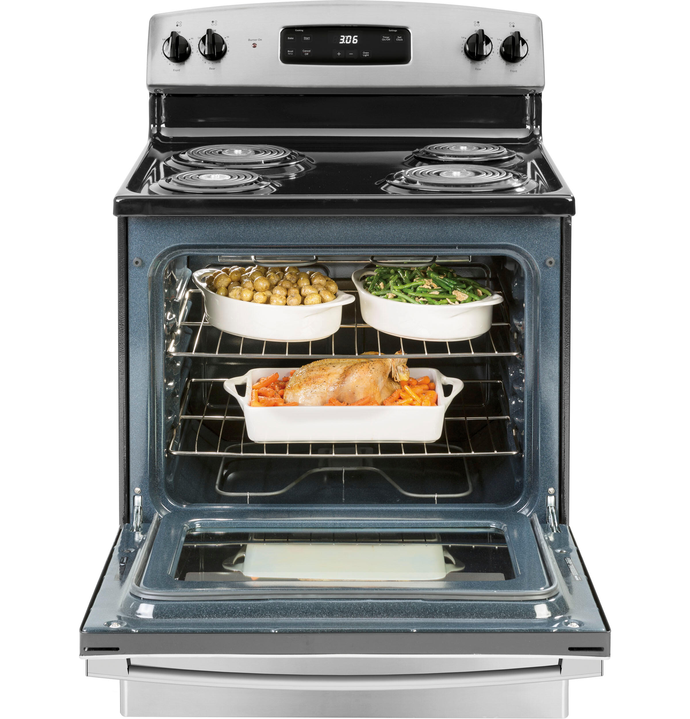 Ge Appliances JBS360RRSS Ge® 30" Free-Standing Electric Range