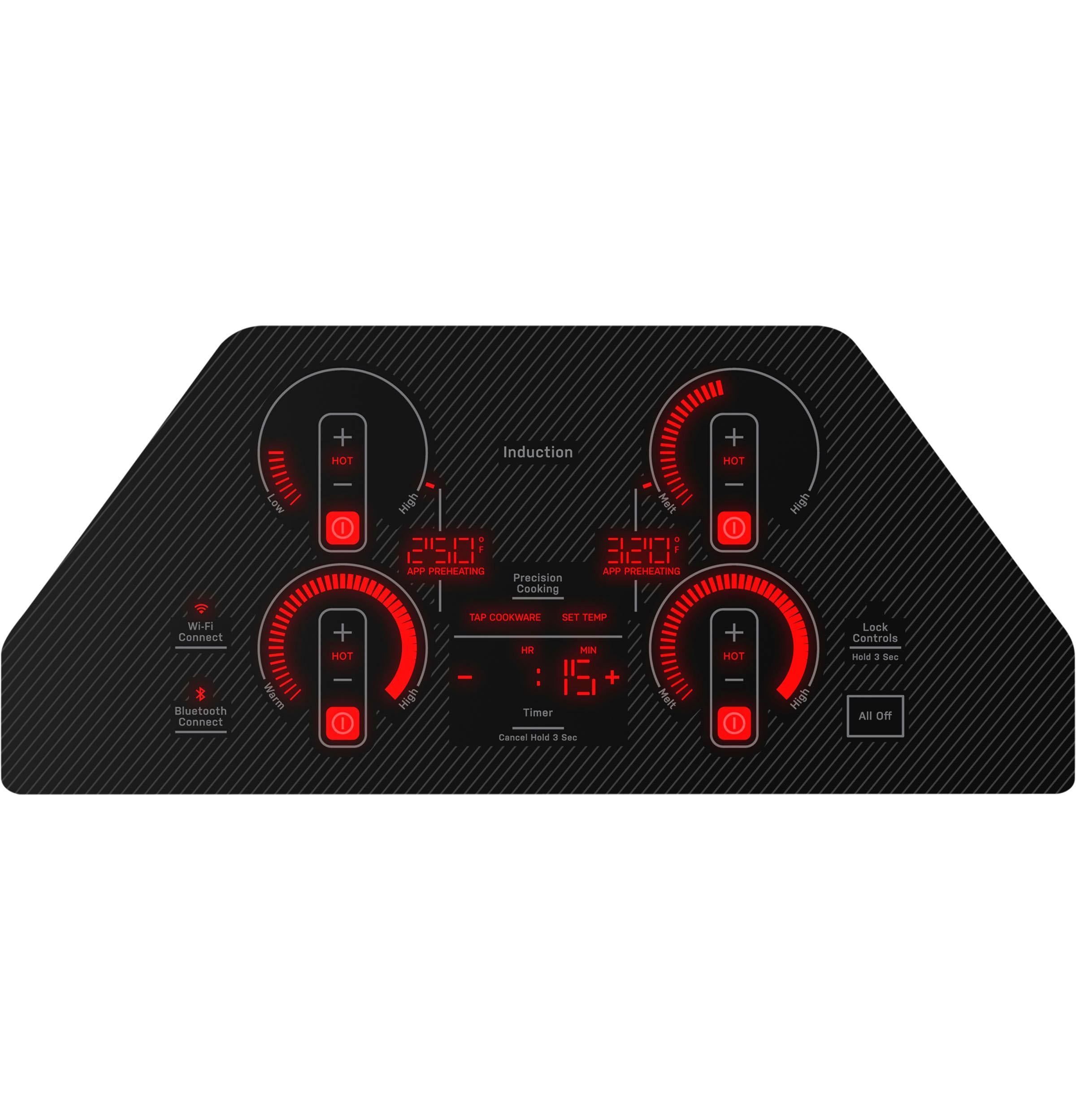 Ge Appliances PHP7030DTBB Ge Profile™ 30" Built-In Touch Control Induction Cooktop
