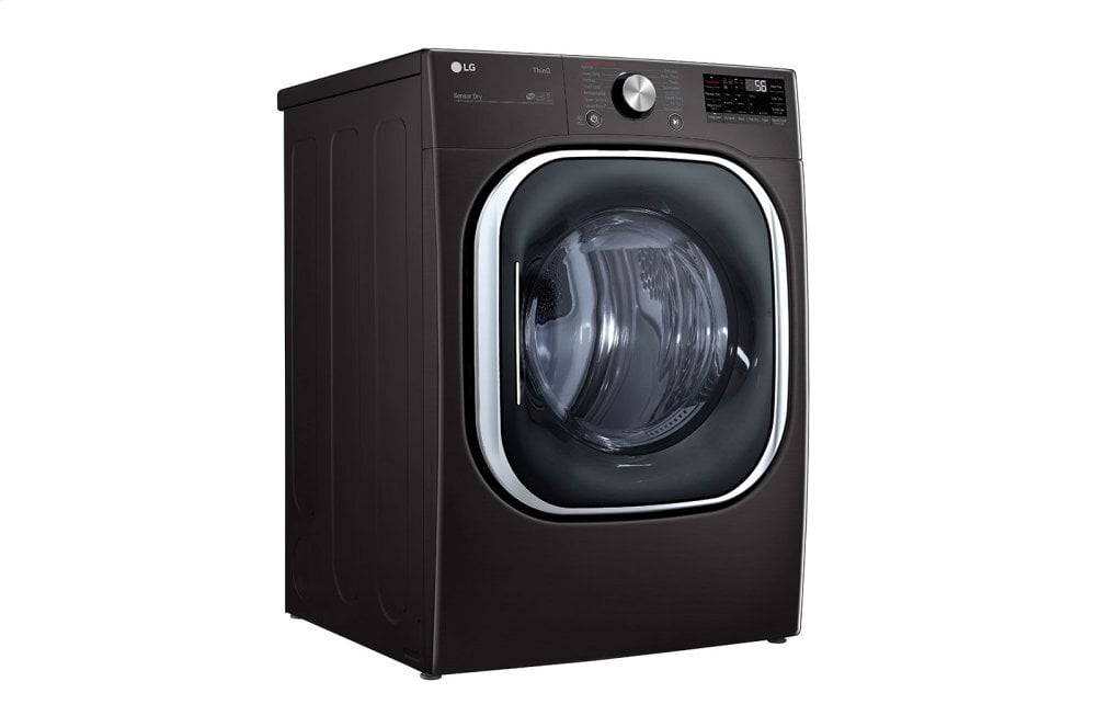 Lg DLGX4501B 7.4 Cu. Ft. Ultra Large Capacity Smart Wi-Fi Enabled Front Load Gas Dryer With Turbosteam™ And Built-In Intelligence