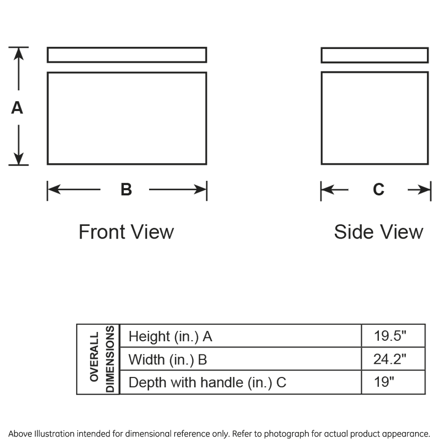 Ge Appliances PRV02ATTBB Ge Profile™ Electric Cooler