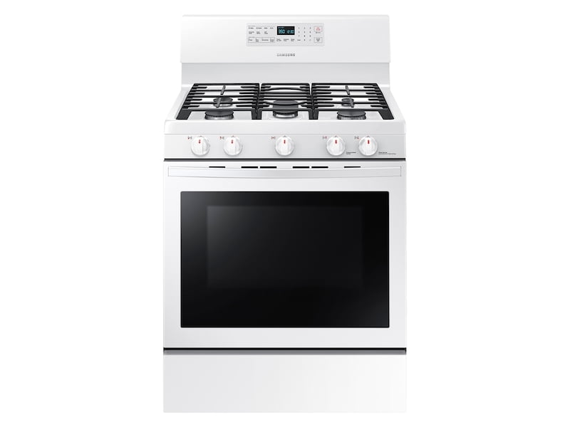 Samsung NX58T5601SW 5.8 Cu. Ft. Freestanding Gas Range With Convection In White