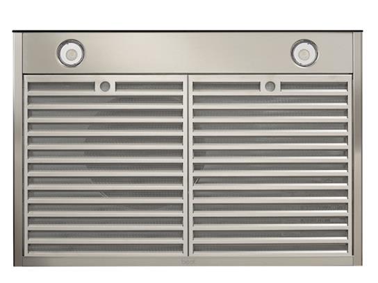 Best Range Hoods UCB3I30SBB Ispira 30-In. 550 Max Cfm Stainless Steel Under-Cabinet Range Hood With Purled™ Light System And Black Glass, Energy Star Certified
