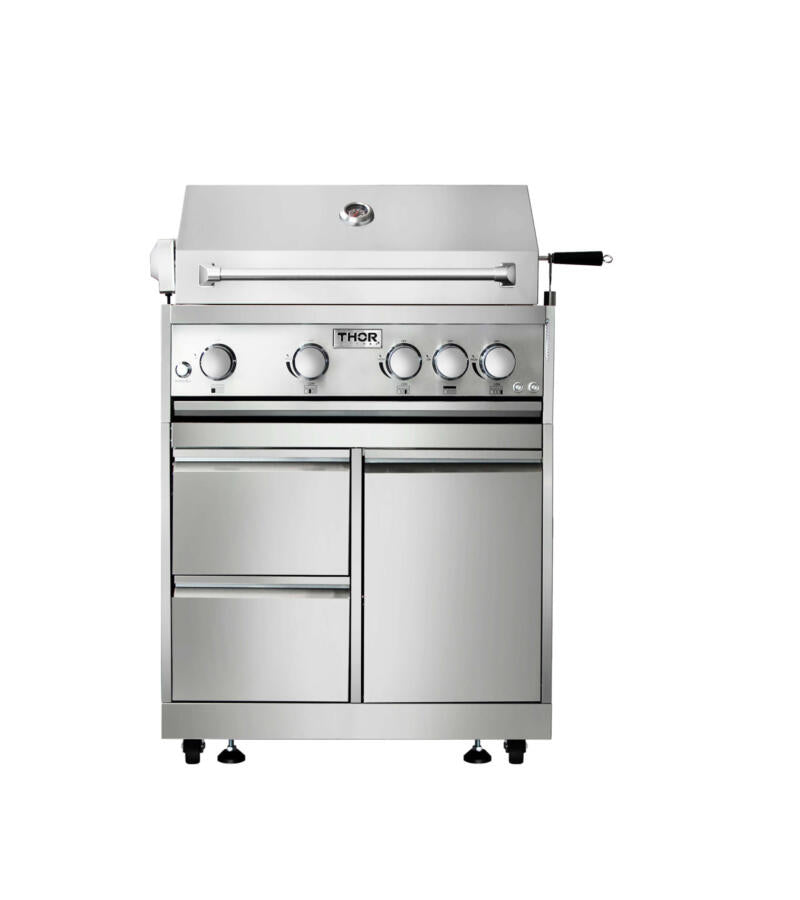 Thor Kitchen MK03SS304 Outdoor Kitchen Bbq Grill Cabinet In Stainless Steel