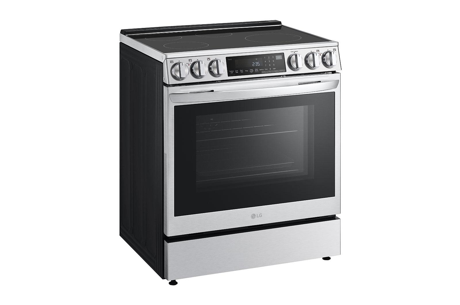 Lg LSIL6336F 6.3 Cu. Ft. Smart Induction Slide-In Range With Instaview®, Probake Convection®, Air Fry, And Air Sous Vide