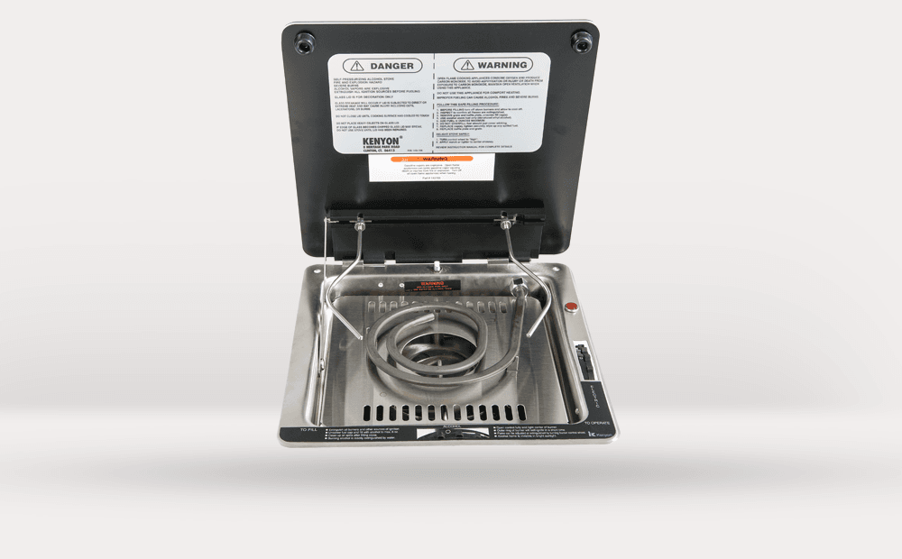 Kenyon B61145 240V} Alcohol/Electric 1 Burner