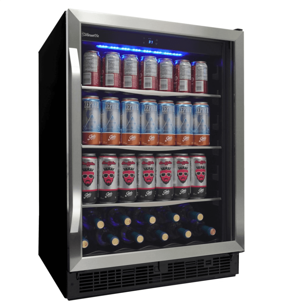 Silhouette SBC057D1BSS Riccotta 24" Single Zone Beverage Center