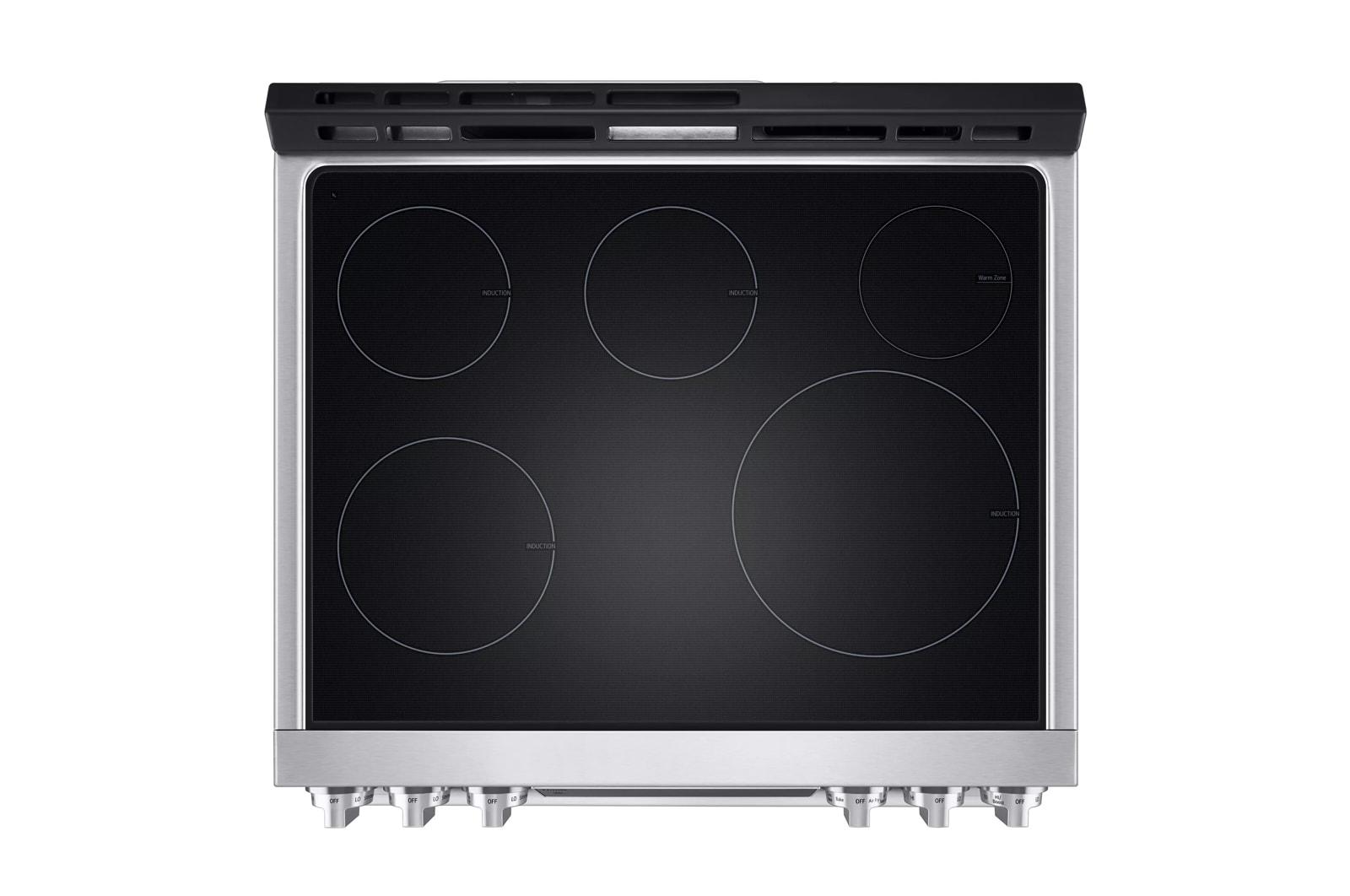 Lg LSIS6338FE Lg Studio 6.3 Cu. Ft. Instaview® Induction Slide-In Range With Air Fry And Air Sous Vide