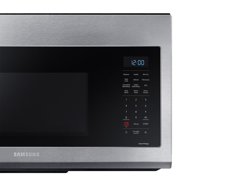 Samsung MC17T8000CS 1.7 Cu. Ft. Over-The-Range Microwave With Convection And Slim Fry™ In Stainless Steel