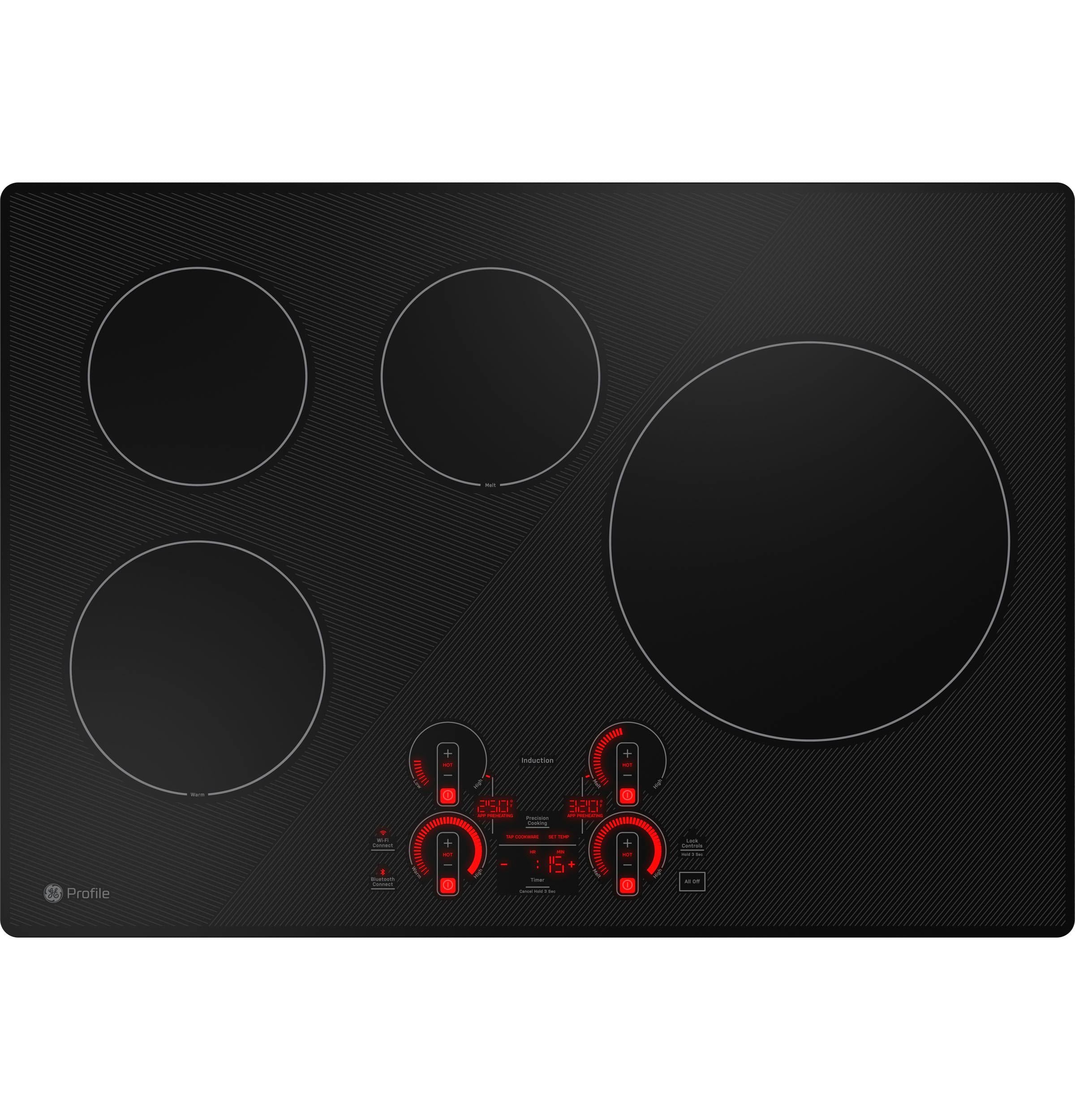 Ge Appliances PHP7030DTBB Ge Profile™ 30" Built-In Touch Control Induction Cooktop